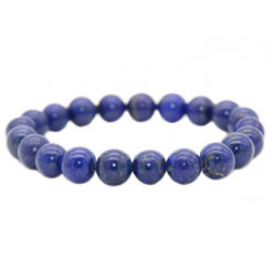 bracelet en perles de lapis lazuli