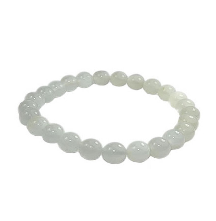 bracelet en perles de pierre de lune