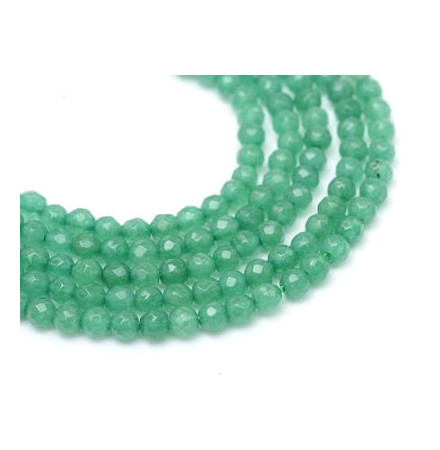jade de chine perles facettées