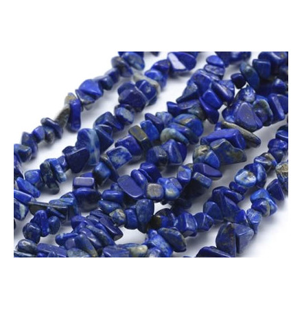 lapis lazuli perles chips