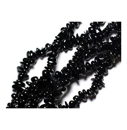 tourmaline noire perle baroque