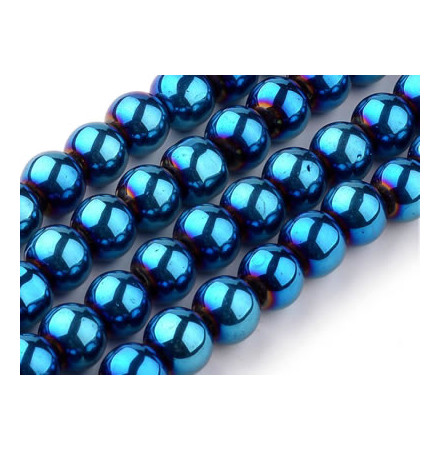 perle electroplated bleu