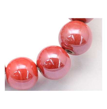 porcelaine rouge perle