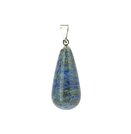 pendentif lapis lazuli pierre roulée