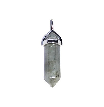 pendentif labradorite pointe