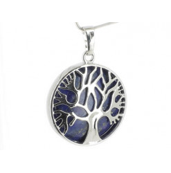 pendentif arbre de vie lapis lazuli