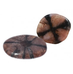 pierre plate de chiastolite