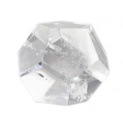 dodécaèdre de cristal de roche
