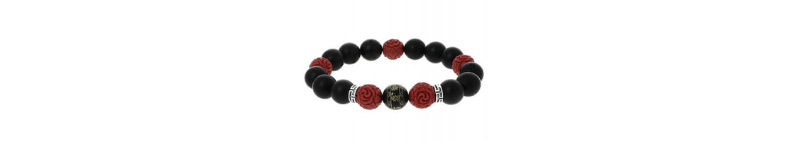 Bracelets en Agate Noire collection Black Pearl - Zen Desprit