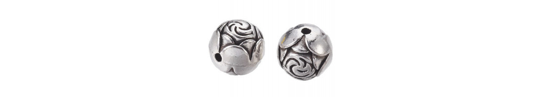 Perles en métal pour travaux créatifs et bijoux - Zen Desprit