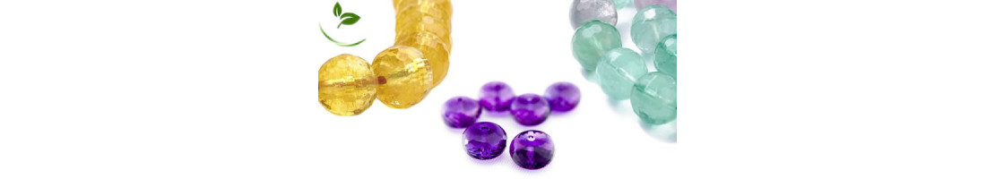 Perles gemmes facettées pour création de bijoux - Zen Desprit
